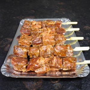 Wagyu ossenhaasspiesjes JAP Kagoshima A5+ BMS12