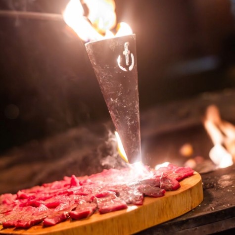 Forged flambadou sfeer