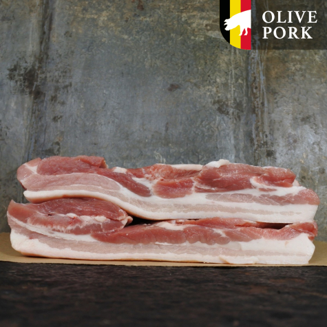 Buikspek zonder zwoerd Duroc d'Olives