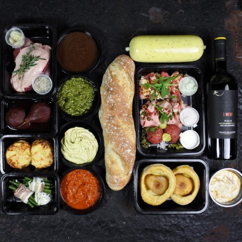 Dinerbox eendenborst