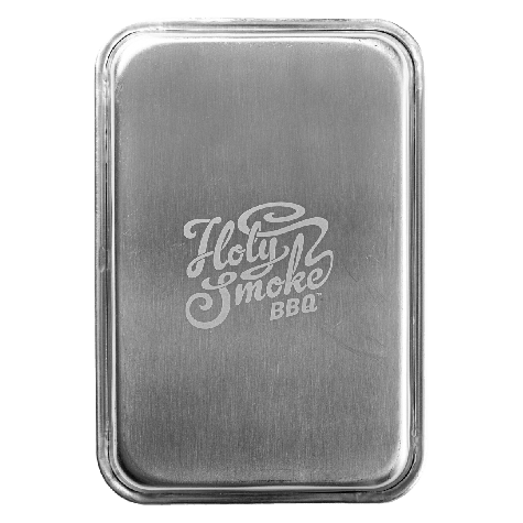 Holy smoke BBQ aluminium tray klein