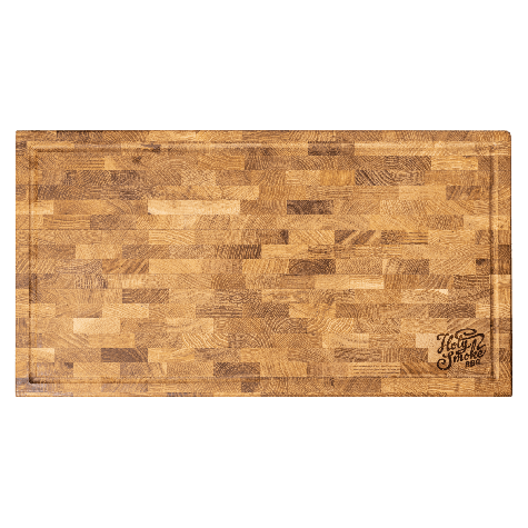 Holy smoke BBQ Butcher Block rechthoek
