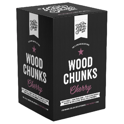 Holy smoke BBQ smoke wood chunks cherry