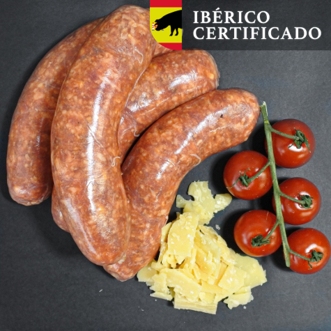 Iberico braadworst tomatini/cheese