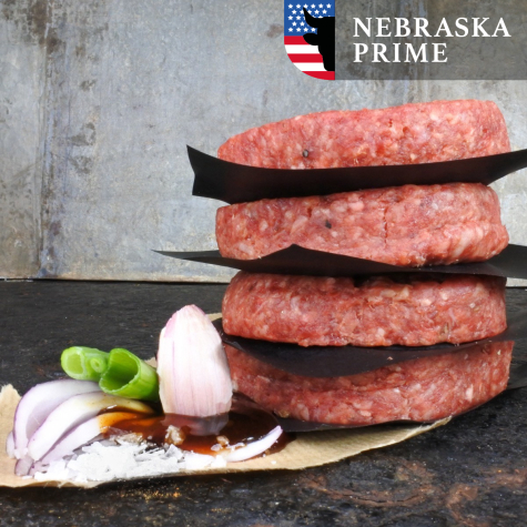 Black Angus burger - japanse ketjap