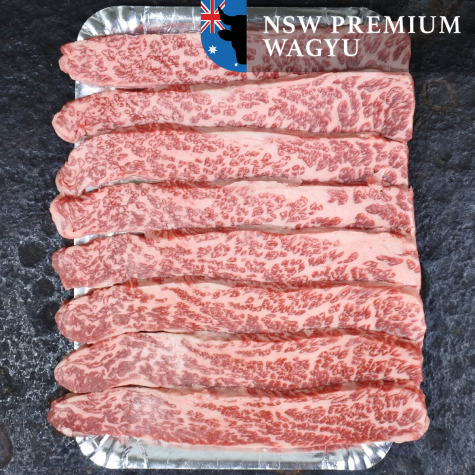 Wagyu karubi (Korean BBQ) shortribs 8+ zonder been Australia