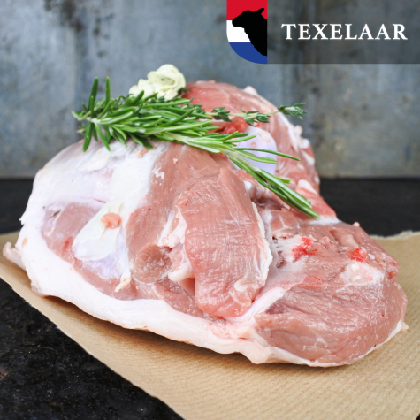 Lamsbout met been Texelaar