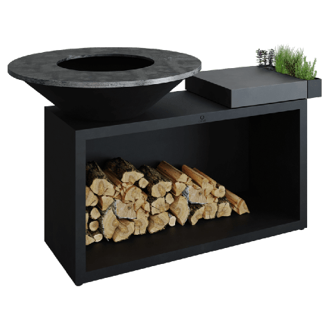 OFYR Island Black 85 Donker Grijs Keramiek