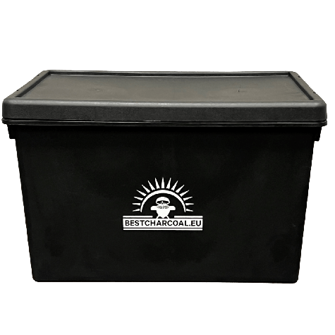 Bestcharcoal Opbergbox houtskool voorkant