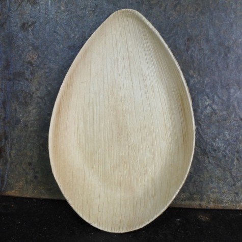 Ovaal serveerbord palm