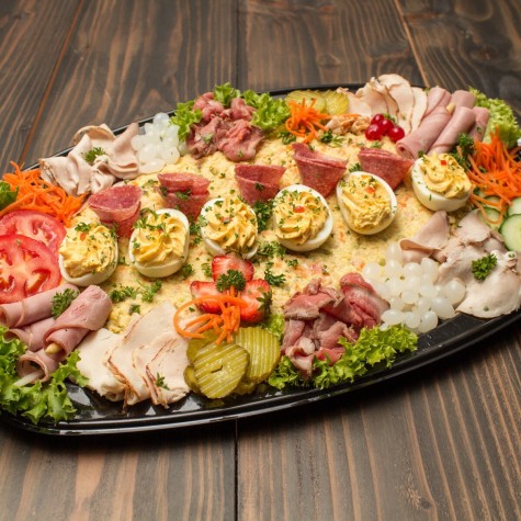 Huzarensalade op schaal