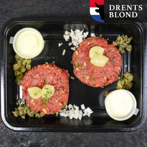 Steak tartare compleet