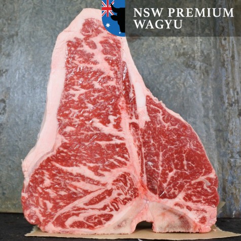 Wagyu T-bone 8+ Australia