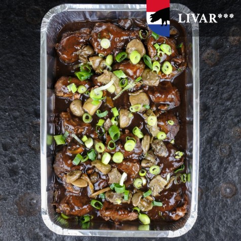 Ovenslee varkenswangetjes in rode wijnsaus