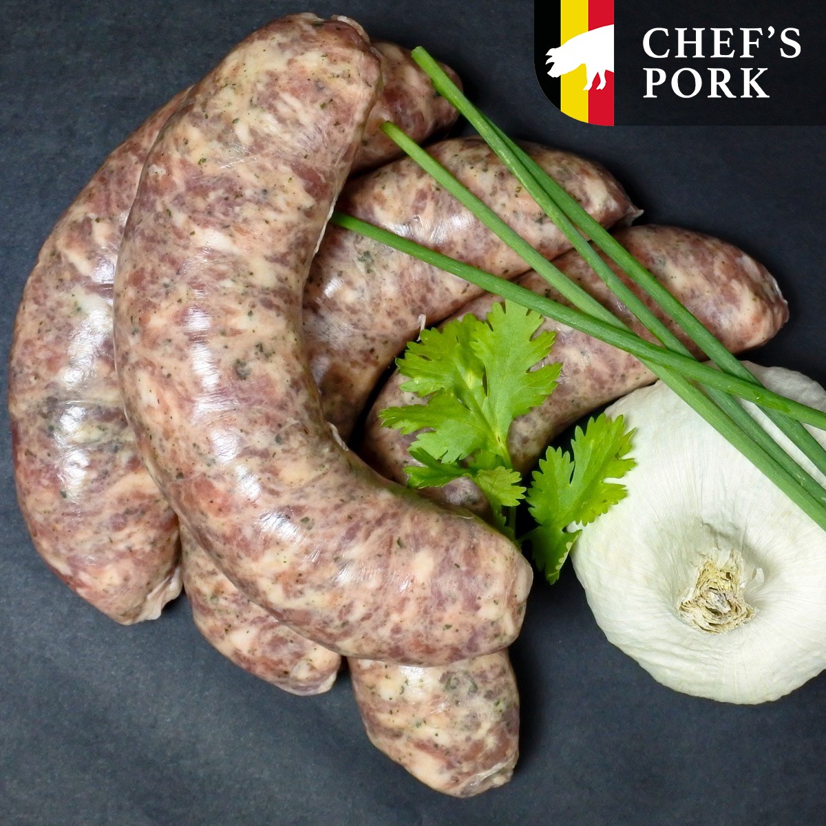Braadworst Duke of Berkshire | Kruidenboter (Braadworst Duke of Berkshire | Kruidenboter -4x 100g)