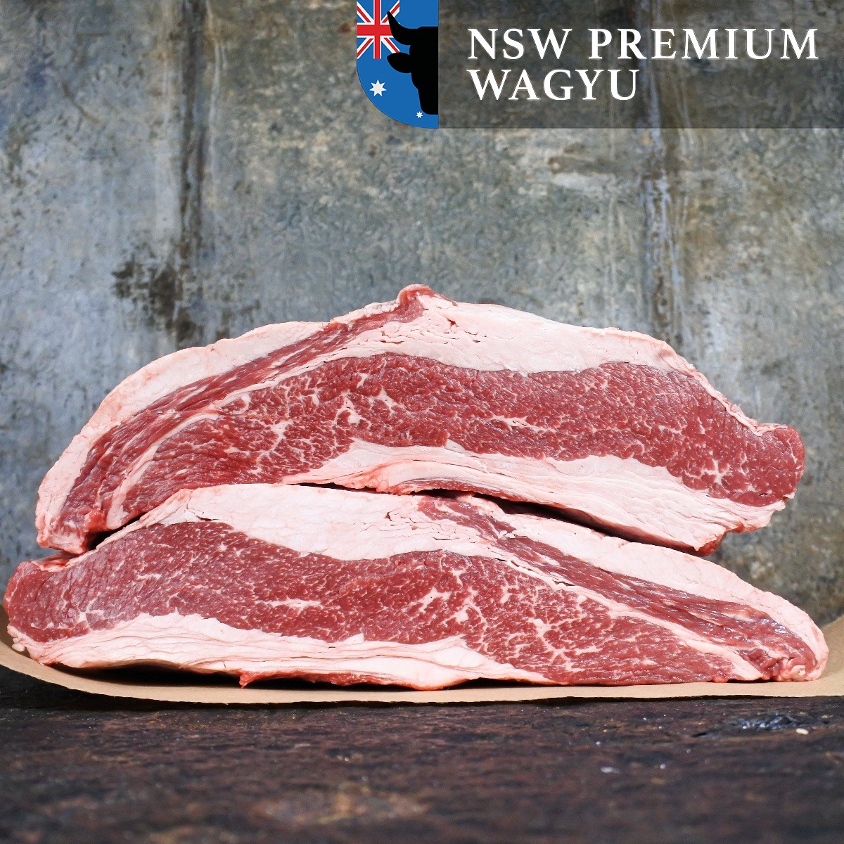Whole packer brisket Australisch Wagyu BMS 8+ (Whole packer brisket Australisch Wagyu BMS 8+ -3750~4000g)