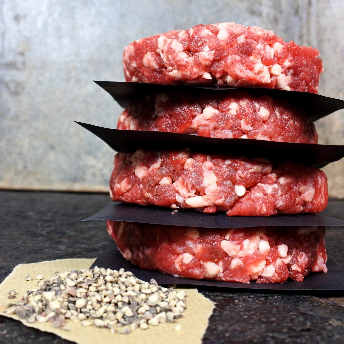 Gratis met code - Black Angus burger | Brisket black pepper (Black Angus burger | Brisket black pepper -2x 140g)