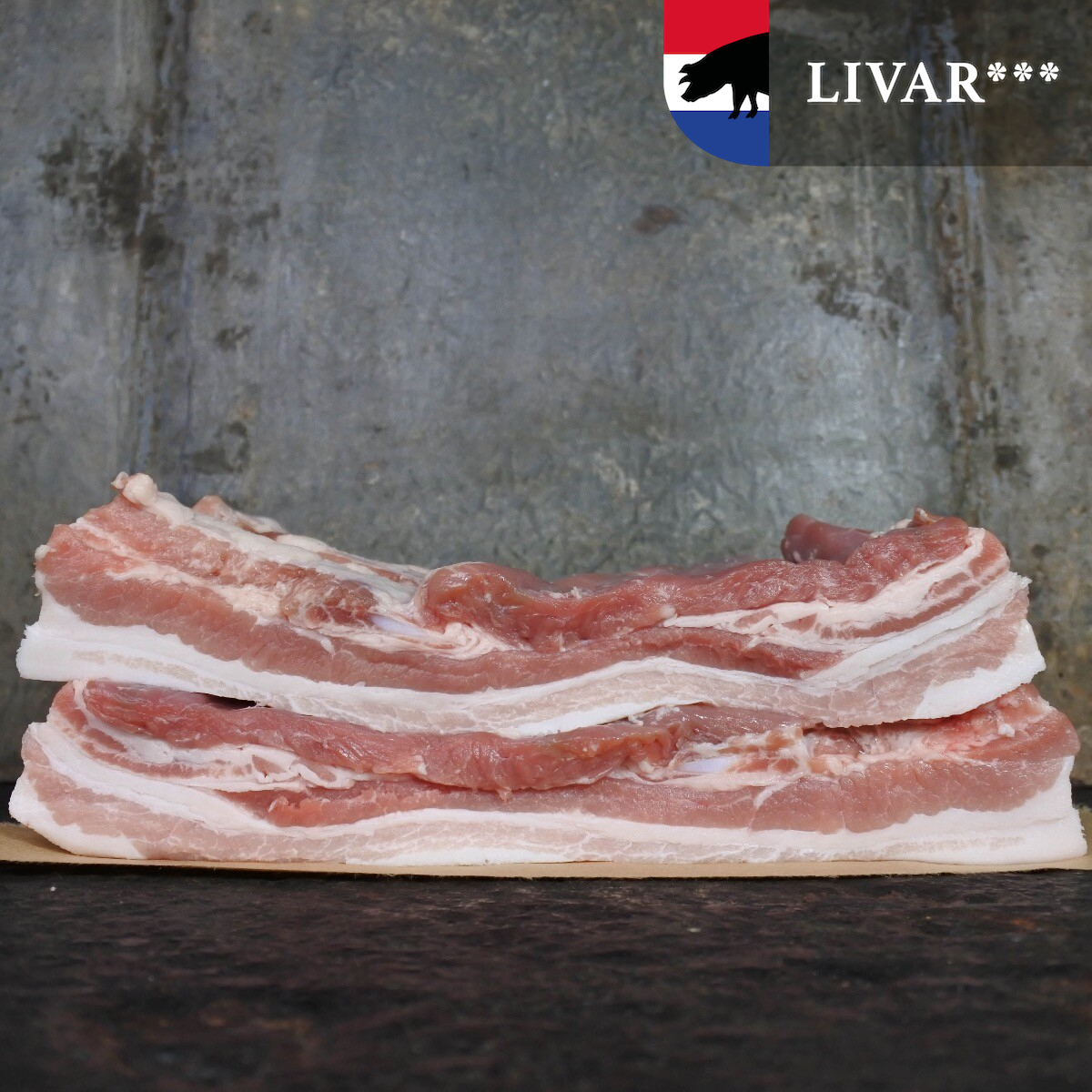 Buikspek zonder zwoerd Livar (Buikspek zonder zwoerd Livar -1000~1100g)