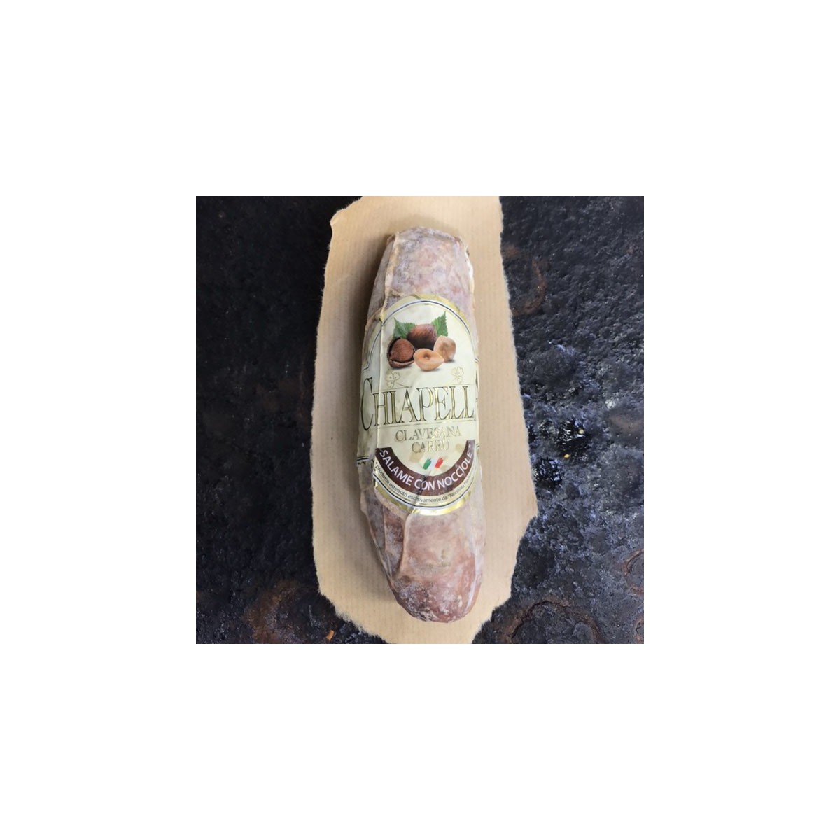 Chiapella Salami | Hazelnoot  (Chiapella Salami | Hazelnoot  -180g)