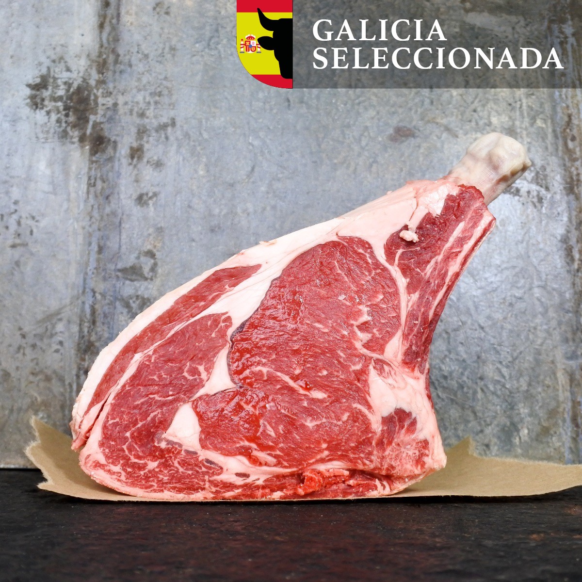 Dry aged cote de boeuf Rubia Gallega (Dry aged cote de boeuf Rubia Gallega -500~600g)