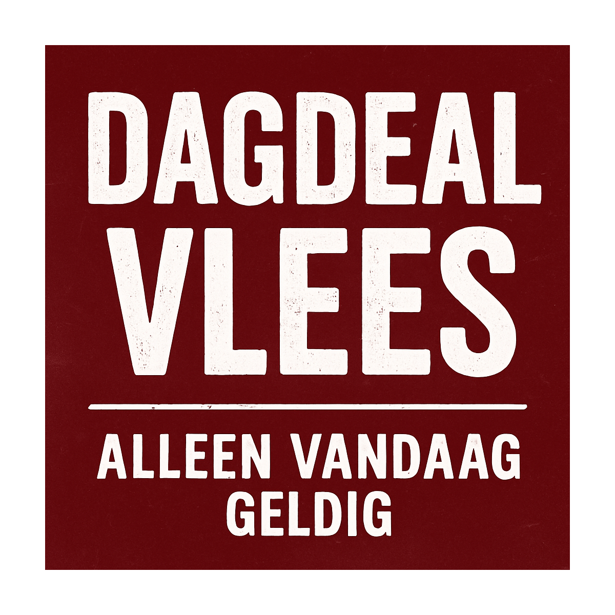 Dagdeal [test] 5 hamburgers