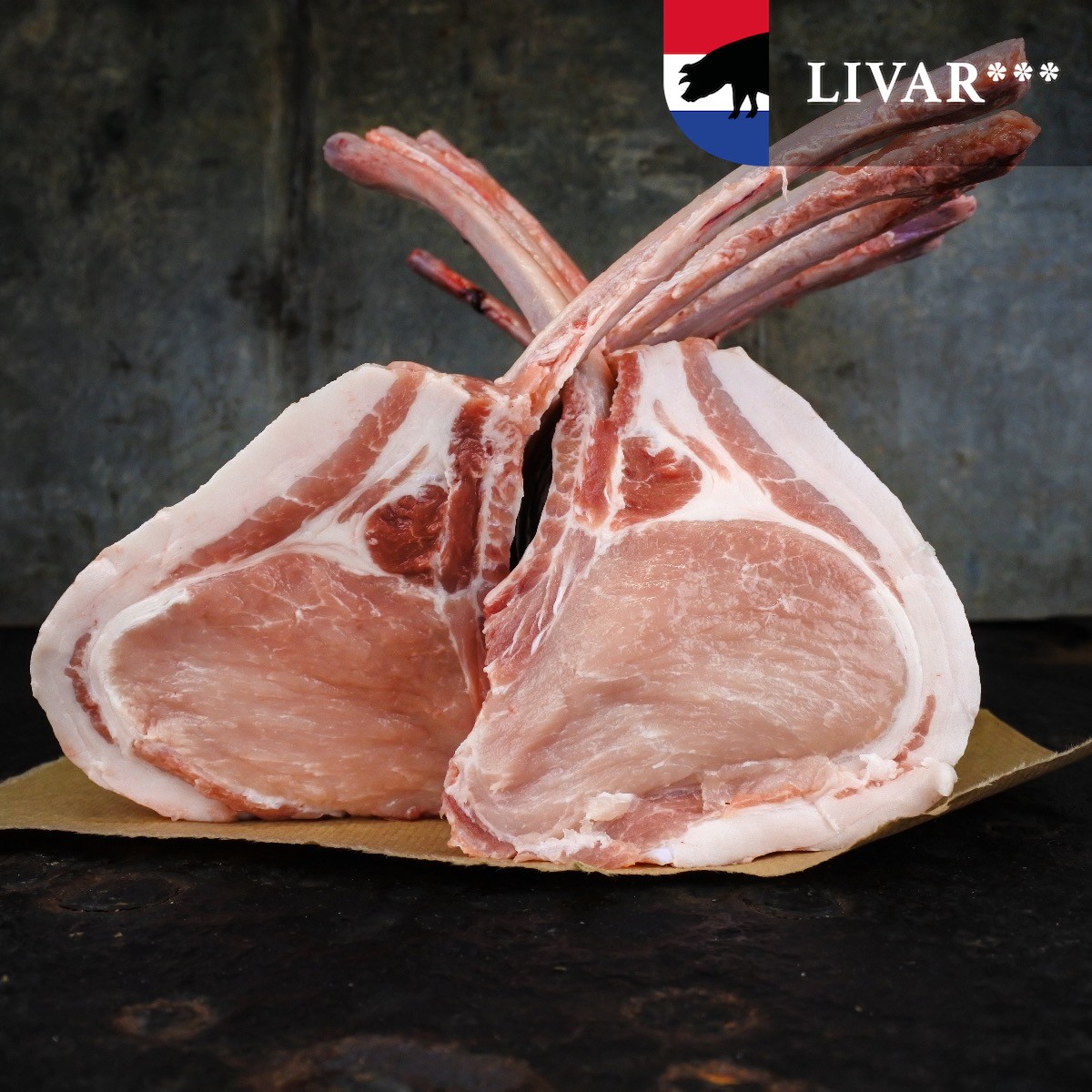 Varkensrack met zwoerd Livar (Varkensrack met zwoerd Livar -1500~1750g)