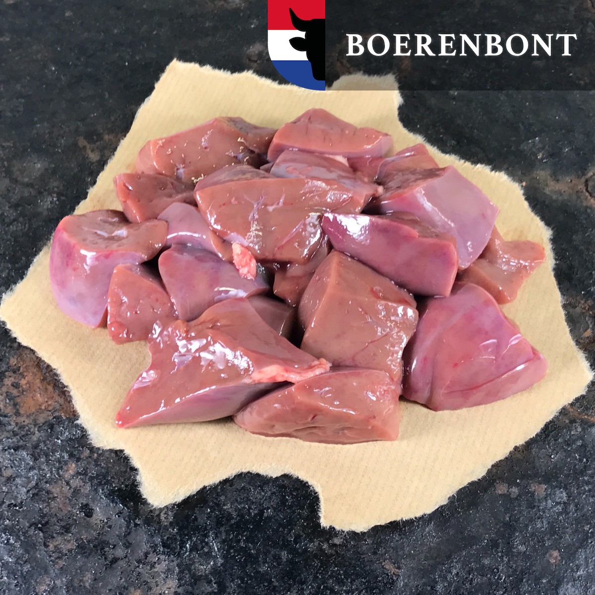 Kalfsleverblokjes (Kalfsleverblokjes -500g)