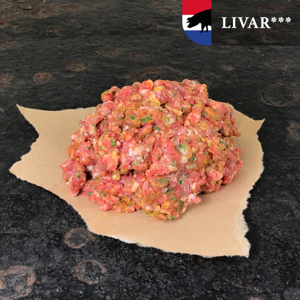 Halfom gehakt Livar en Blonde Aquitaine | Kerrie (Halfom gehakt Livar en Blonde Aquitaine | Kerrie -500g)