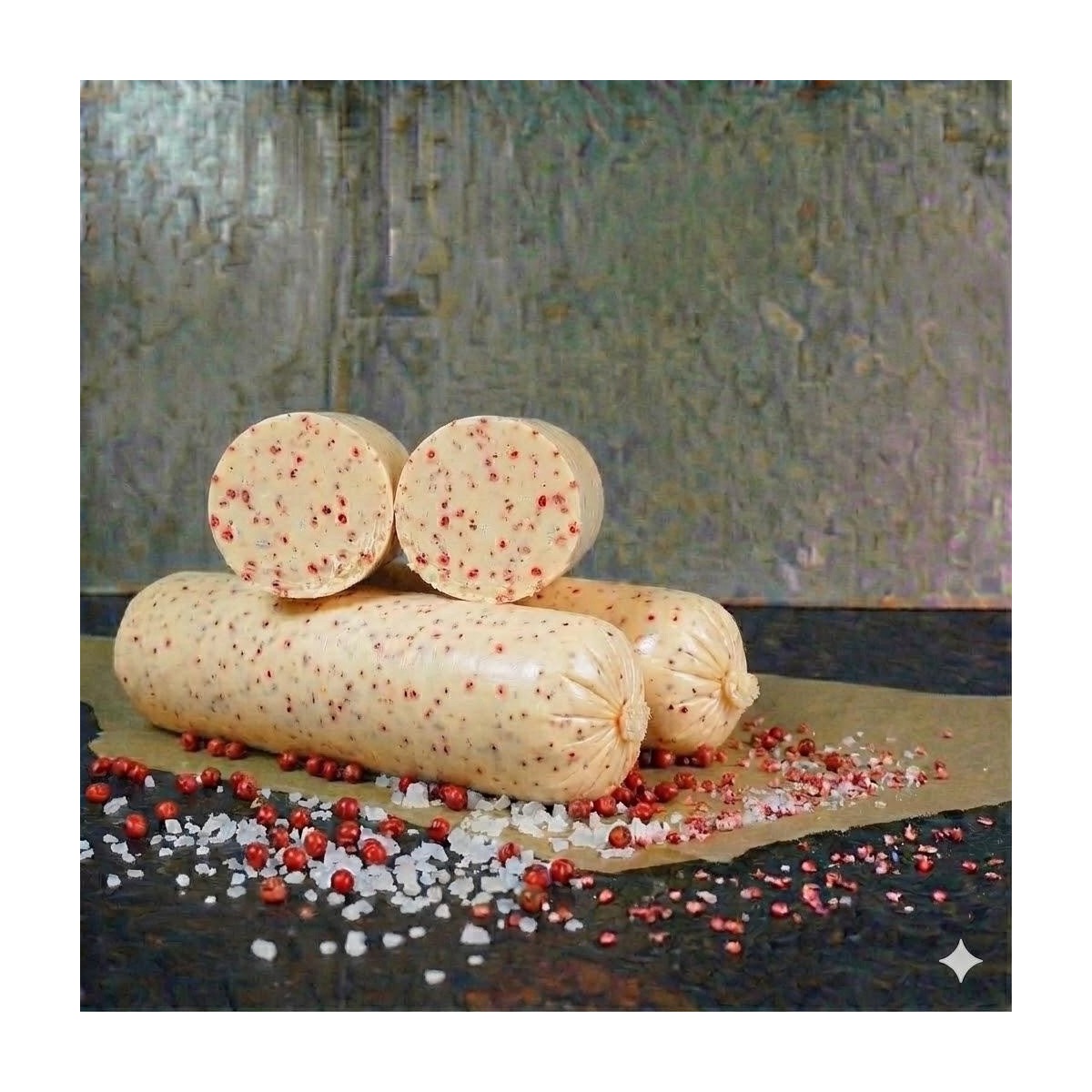 Kruidenboter | Pink pepper seasalt (Kruidenboter | Pink pepper seasalt -150g (3~4 pers))