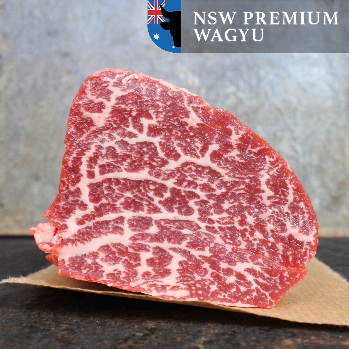 Middenstuk ossenhaas Australisch Wagyu BMS 8+ (Middenstuk ossenhaas Australisch Wagyu BMS 8+ -950~1000g)