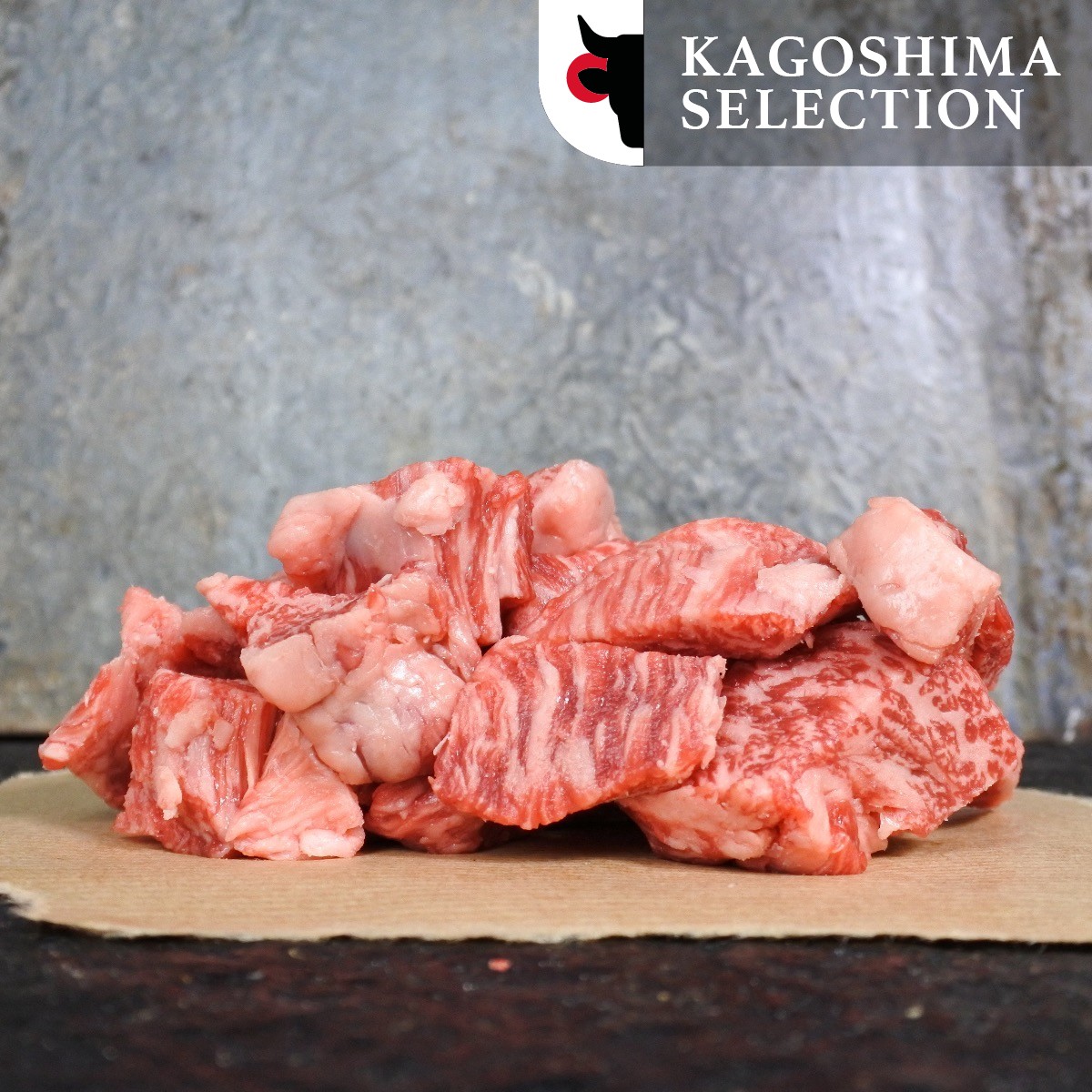 Ossenhaaspuntjes Japans Wagyu A5+ BMS 12 (Ossenhaaspuntjes Japans Wagyu A5+ BMS 12 -200g)
