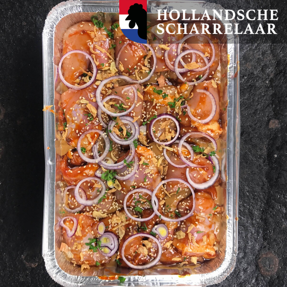 Ovenslee Javaanse kipdijsate