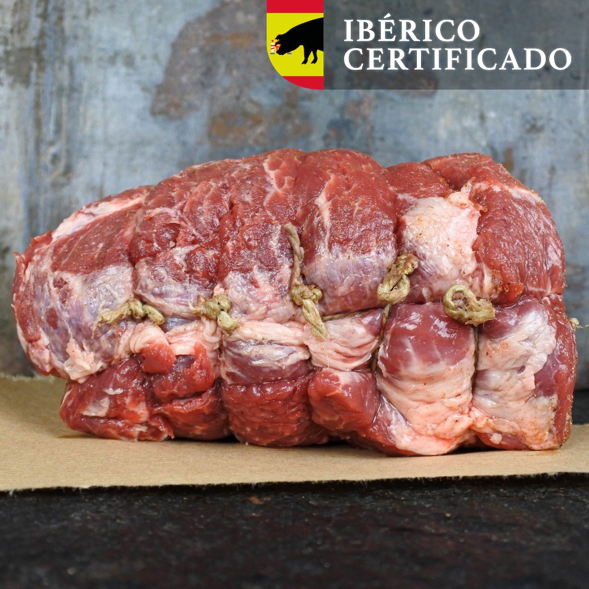 Gekruide procureurrollade Iberico (Gekruide procureurrollade Iberico -1000~1100g)
