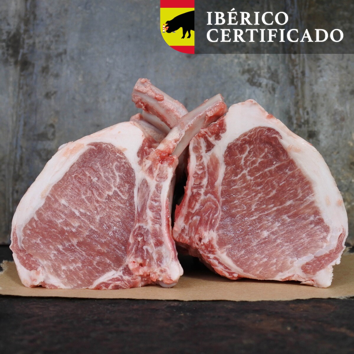 Varkensrack Iberico (Varkensrack Iberico -1000~1100g (5 bone))