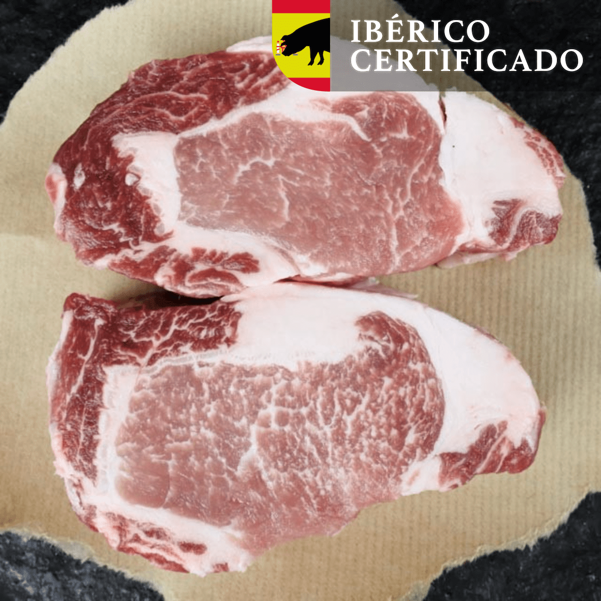Varkensribeye Iberico (Varkensribeye Iberico -2x 125~150g)