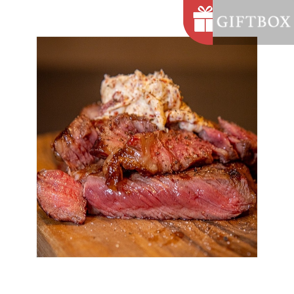 GIFTBOX Ribeye (Seasalt flakes -pot 100g)