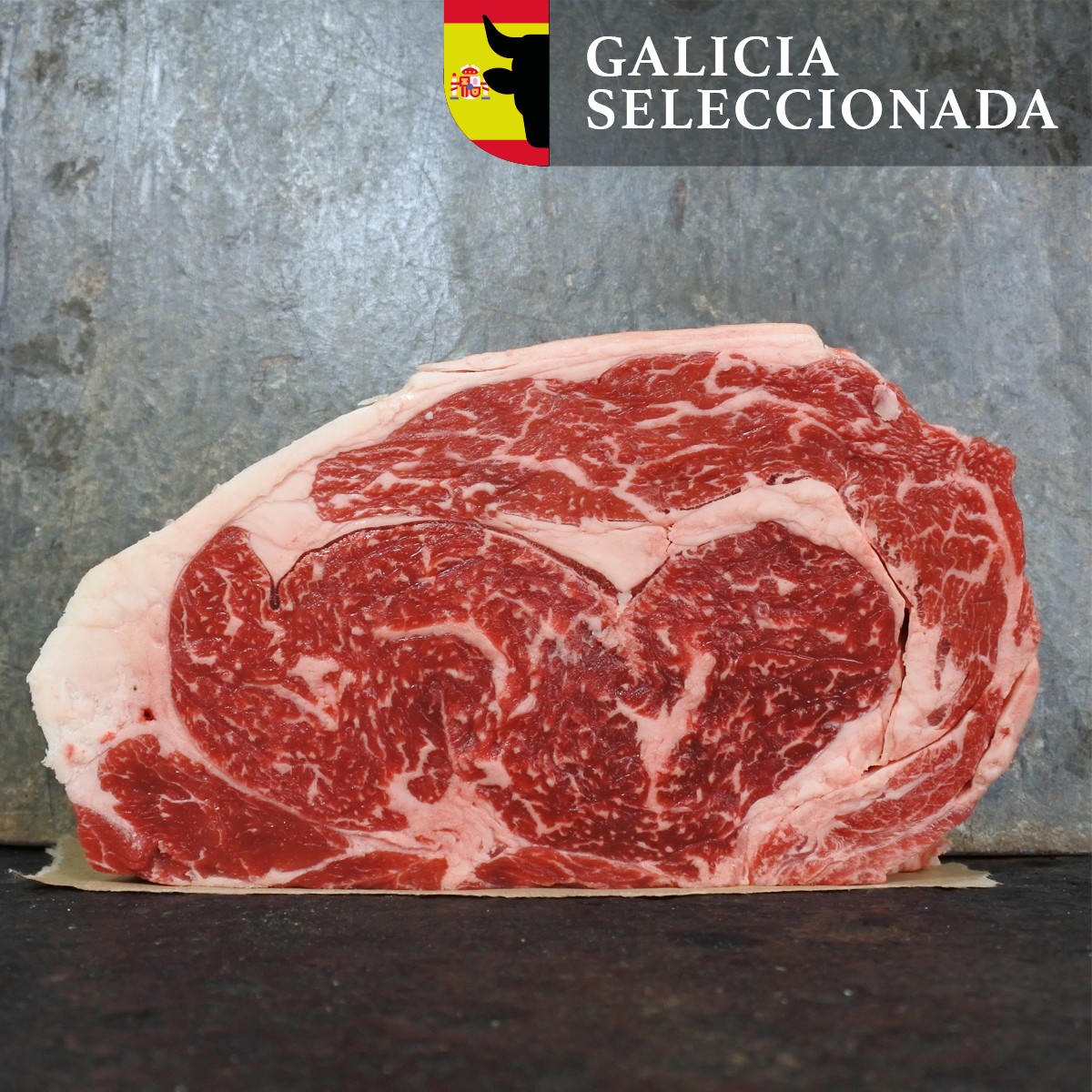 Dry aged ribeye Rubia Gallega (Dry aged ribeye Rubia Gallega -375~400g)