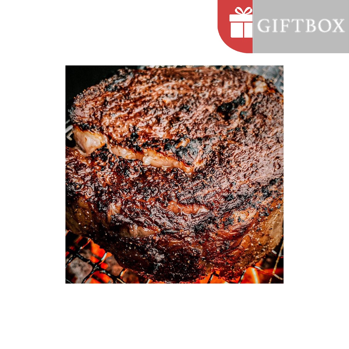 GIFTBOX Ribeye Deluxe (Seasalt flakes -pot 100g)