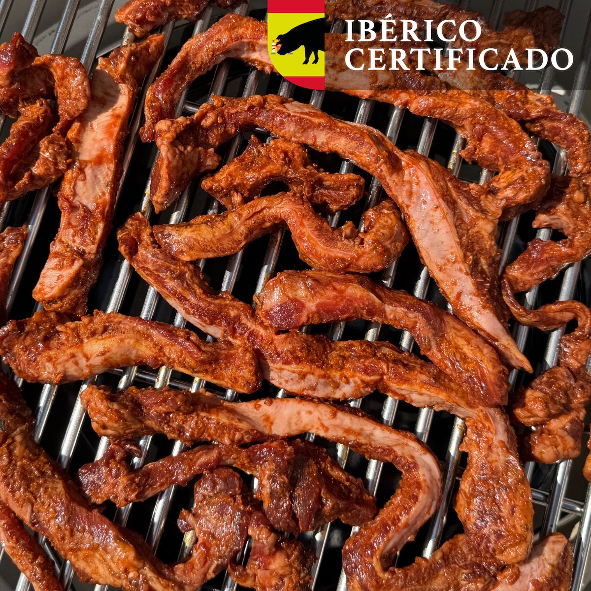 Gekruide ribfingers Iberico (Gekruide ribfingers Iberico -475~500g)