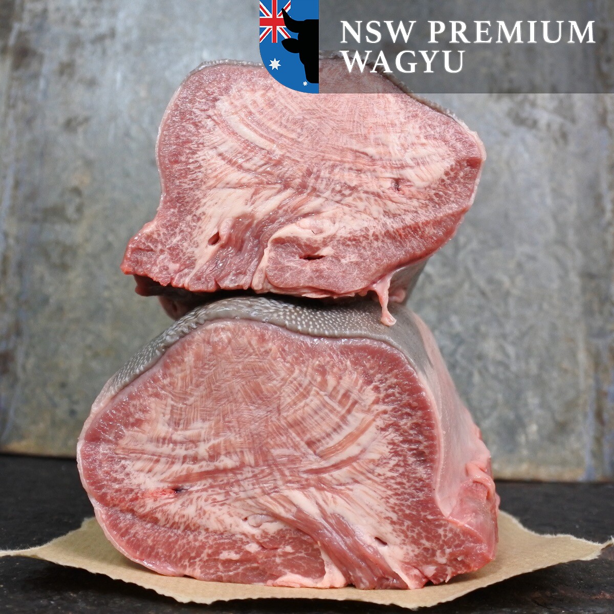 Rundertong Australisch Wagyu BMS 8+ (Rundertong Australisch Wagyu BMS 8+ -1100~1200g)