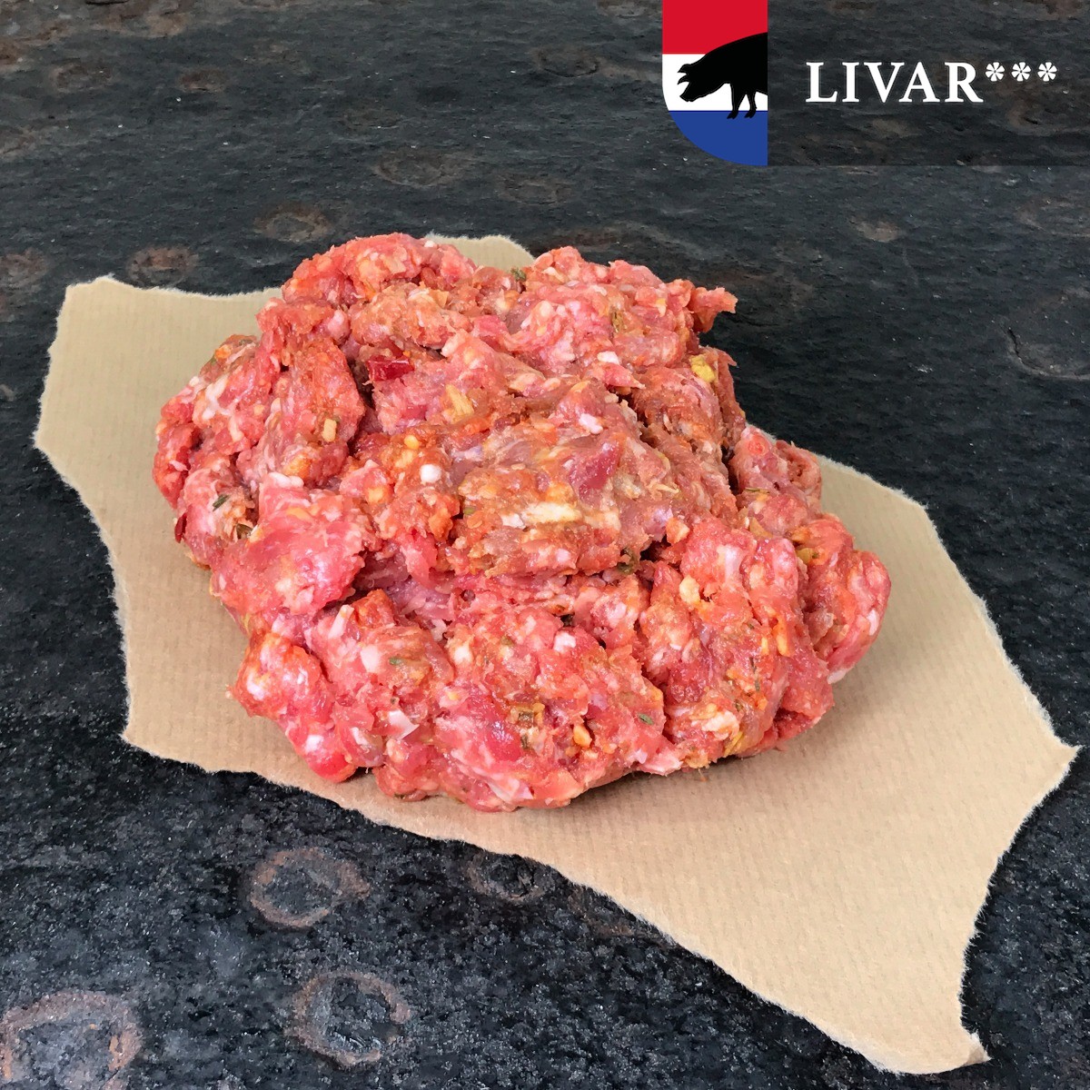 Halfom gehakt Livar en blonde aquitaine | Stroganoff (Halfom gehakt Livar en blonde aquitaine | Stroganoff -500g)