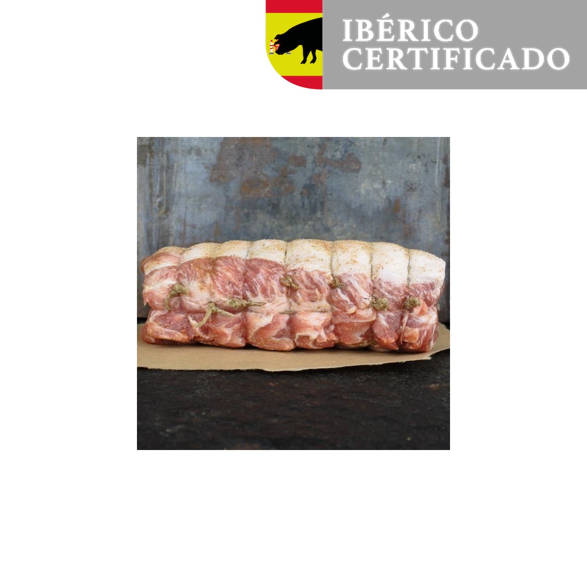 Gekruide varkensfiletrollade Iberico (Gekruide varkensfiletrollade Iberico -900~1000g)