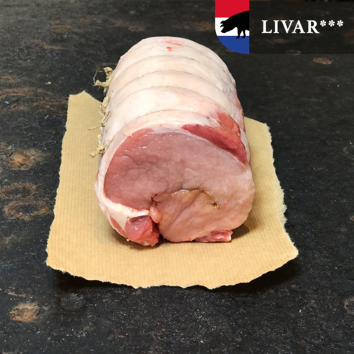 Gekruide varkensfiletrollade Livar (Gekruide varkensfiletrollade Livar -900~1000g)