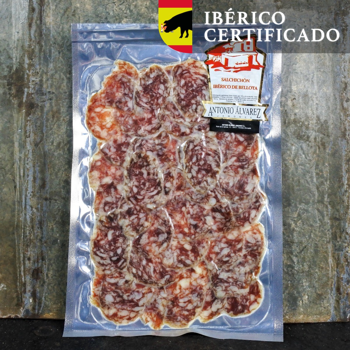 Salame Salchichon Iberico de bellota (Salame Salchichon Iberico de bellota -100g)