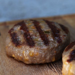 Black Angus burger - cheddar/jalapeno