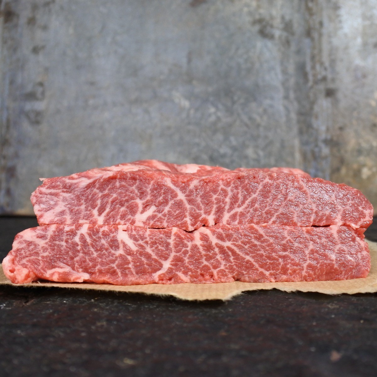 Flat iron steak Black Angus USDA prime