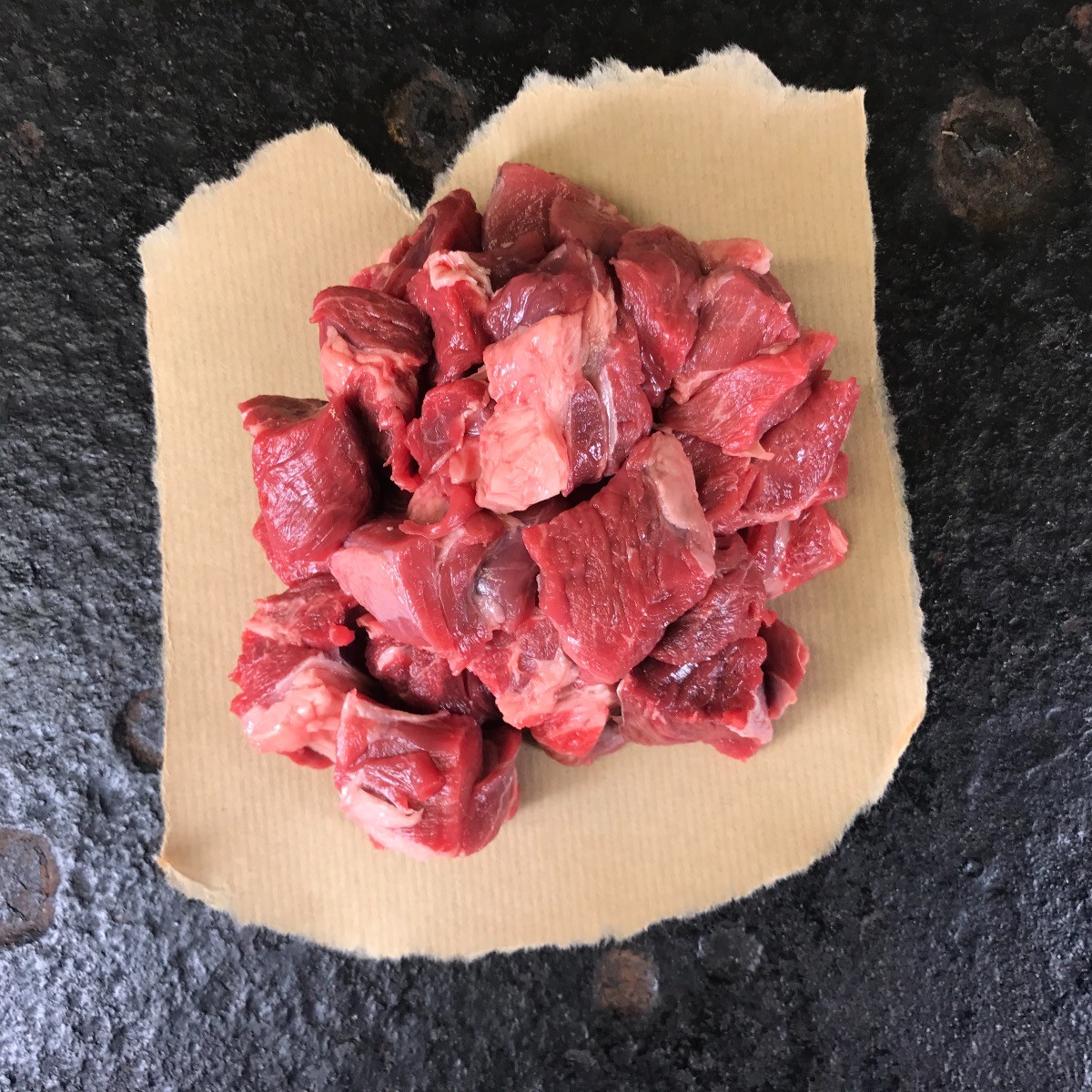 Stoofvleesblokjes Black Angus USDA prime