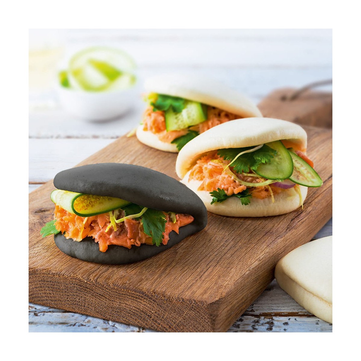 Gua bao bun | Zwart