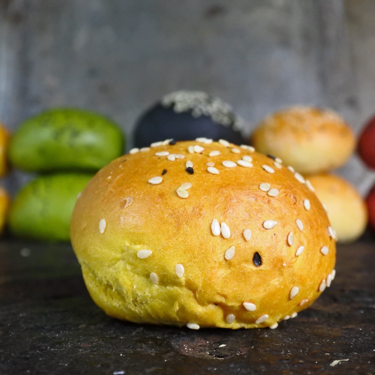 Small burgerbun | Geel