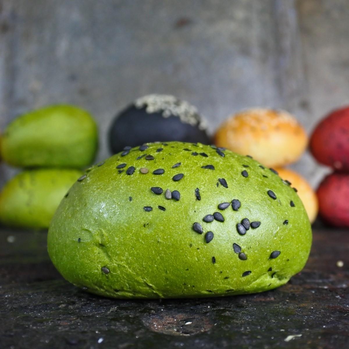 Small burgerbun | Groen